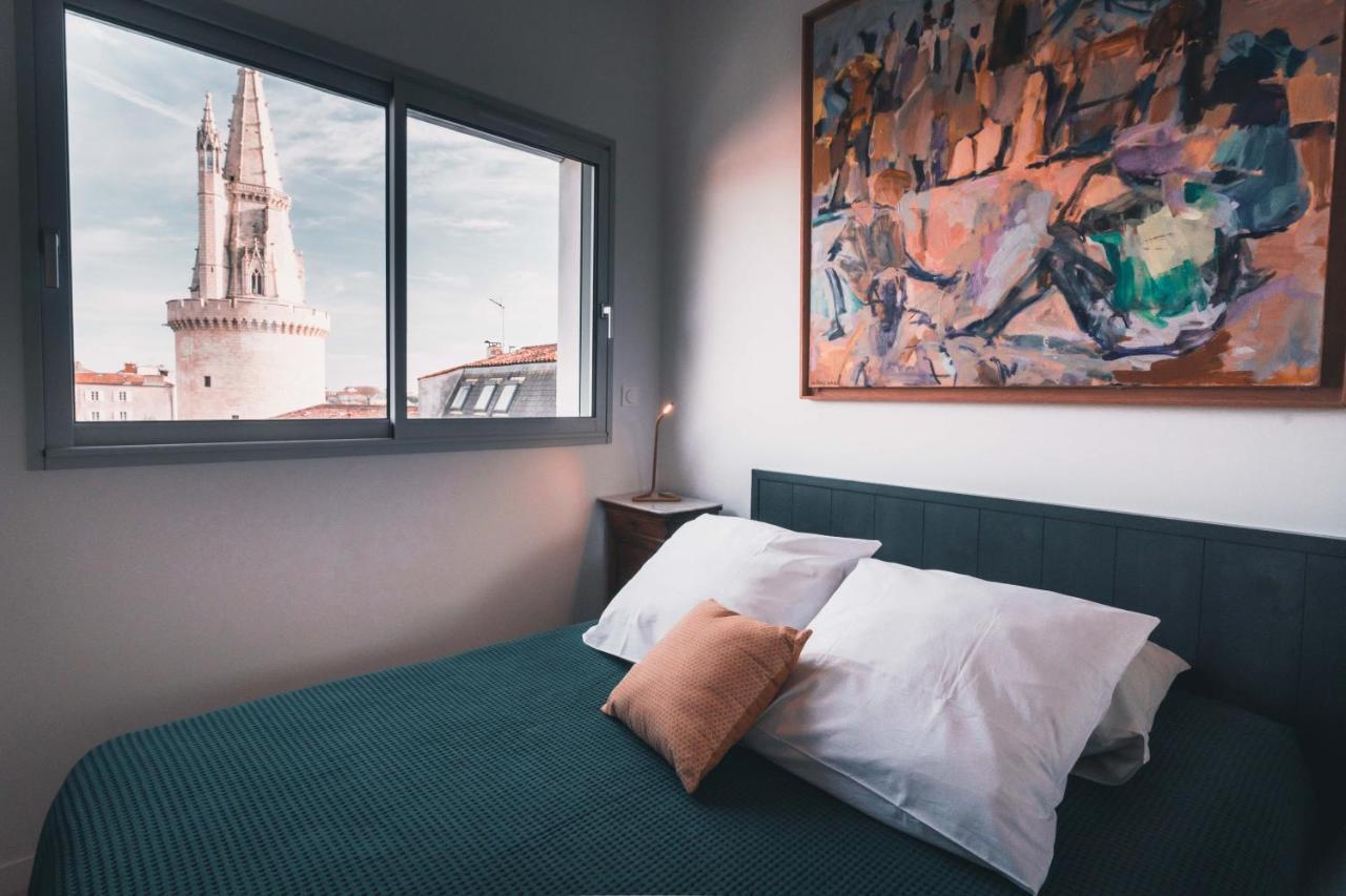 Duplex Vue Sur Tour Appartement Remparts 3 لا روشيل المظهر الخارجي الصورة